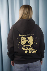 HOODIE | EVERYBODY BORN TO BE A STAR | DARK GRAY