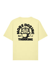 BUILD YOUR OWN T-SHIRT (RELAXED FIT) | MORE DOZING LESS THINKING | LEMON SORBET