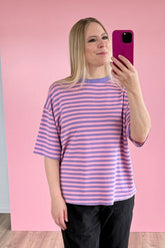 OVERSIZED SHIRT CHIARA | LAVENDEL-ROSA