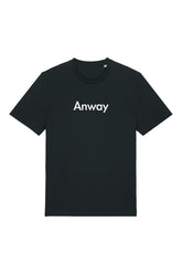 T-Shirt aus 100 % Bio-Baumwolle mit normaler Passform, erhältlich in verschiedenen Farben wie Blue Soul, Cotton Pink, Lavender, Aloe, Weiss und Schwarz. Individuell bedruckbar mit Wunschmotiv. Weiches, angenehm leichtes Material für hohen Tragekomfort. Ideal für einen zeitgemässen, entspannten Look. Mit weissem Anway-Schriftzug in serifenloser, fetter Schrift auf der Vorderseite.