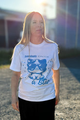 BUILD YOUR OWN T-SHIRT (NORMAL) | EVERYBODY BORN TO BE A STAR | WHITE
