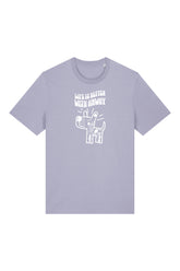 T-Shirt aus 100 % Bio-Baumwolle mit normaler Passform, erhältlich in verschiedenen Farben wie Blue Soul, Cotton Pink, Lavender, Aloe, Weiss und Schwarz. Individuell bedruckbar mit Wunschmotiv. Weiches, angenehm leichtes Material für hohen Tragekomfort. Ideal für einen zeitgemässen, entspannten Look. Handgezeichnetes Hundemotiv und Schriftzug „LIFE IS BETTER WITH ANWAY“ auf der Vorderseite.