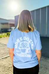 BUILD YOUR OWN T-SHIRT (NORMAL) | MORE DOZING LESS THINKING | BLUE SOUL