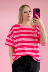 OVERSIZED SHIRT ZOE | PINK-ROSA