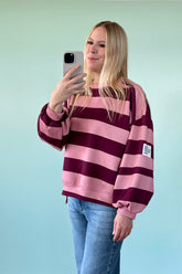 BUTTERSTOFF SWEATER ALINA | PEACH-COFFEE