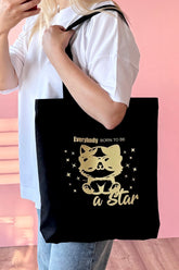 TRAGETASCHE | EVERYBODY BORN TO BE A STAR | BLACK