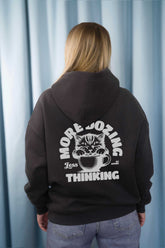 HOODIE | MORE DOZING LESS THINKING | DARK GRAY