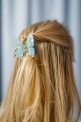 Schmetterling-Haarklammer für halboffene oder hochgesteckte Frisuren.