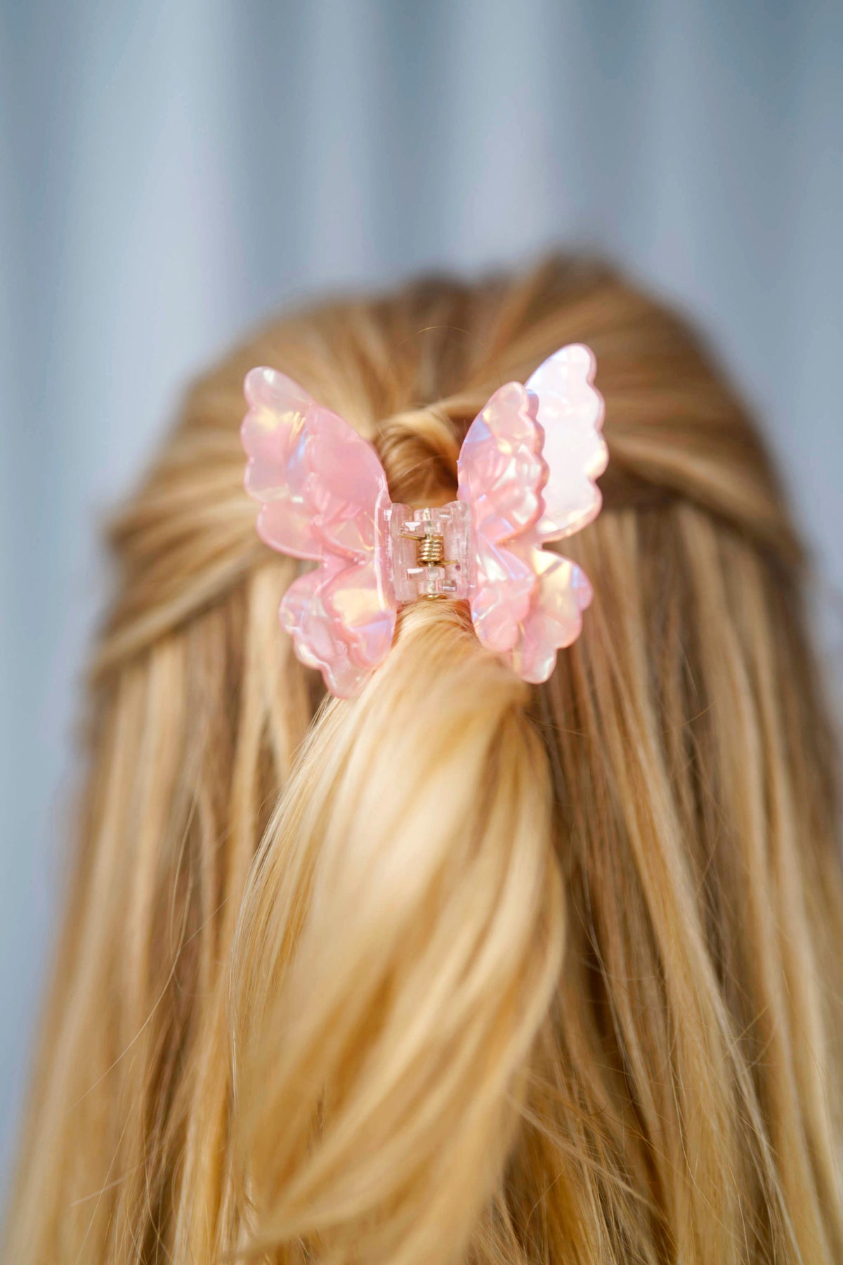 Schmetterling-Haarklammer für halboffene oder hochgesteckte Frisuren.