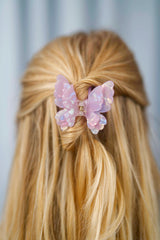 Schmetterling-Haarklammer für halboffene oder hochgesteckte Frisuren.