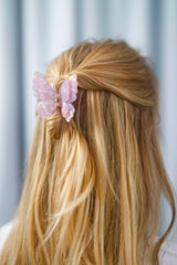 Schmetterling-Haarklammer für halboffene oder hochgesteckte Frisuren.