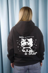 HOODIE | EVERYBODY BORN TO BE A STAR | DARK GRAY