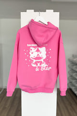 HOODIE | EVERYBODY BORN TO BE A STAR | FRENCH FUCHSIA