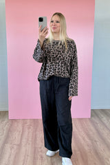LONGSLEEVE NORA | TAUPE-LEO