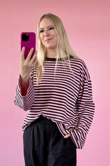 OVERSIZED LONGSLEEVE SOFIA | BRAUN-ROSA