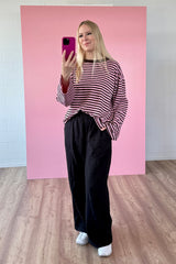 OVERSIZED LONGSLEEVE SOFIA | BRAUN-ROSA