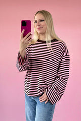 OVERSIZED LONGSLEEVE SOFIA | BRAUN-ROSA