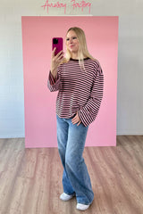 OVERSIZED LONGSLEEVE SOFIA | BRAUN-ROSA