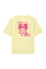 BUILD YOUR OWN T-SHIRT (RELAXED FIT) | EVERYBODY BORN TO BE A STAR | LEMON SORBET