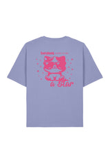 BUILD YOUR OWN T-SHIRT (RELAXED FIT) | EVERYBODY BORN TO BE A STAR | VIOLET