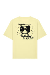 BUILD YOUR OWN T-SHIRT (RELAXED FIT) | EVERYBODY BORN TO BE A STAR | LEMON SORBET