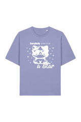 BUILD YOUR OWN T-SHIRT (RELAXED FIT) | EVERYBODY BORN TO BE A STAR | VIOLET