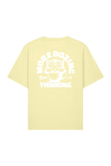 BUILD YOUR OWN T-SHIRT (RELAXED FIT) | MORE DOZING LESS THINKING | LEMON SORBET
