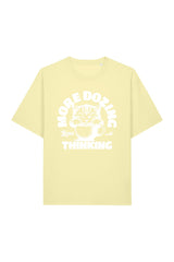 BUILD YOUR OWN T-SHIRT (RELAXED FIT) | MORE DOZING LESS THINKING | LEMON SORBET