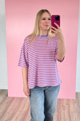 OVERSIZED SHIRT CHIARA | LAVENDEL-ROSA
