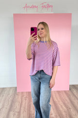 OVERSIZED SHIRT CHIARA | LAVENDEL-ROSA
