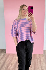 OVERSIZED SHIRT CHIARA | LAVENDEL-ROSA