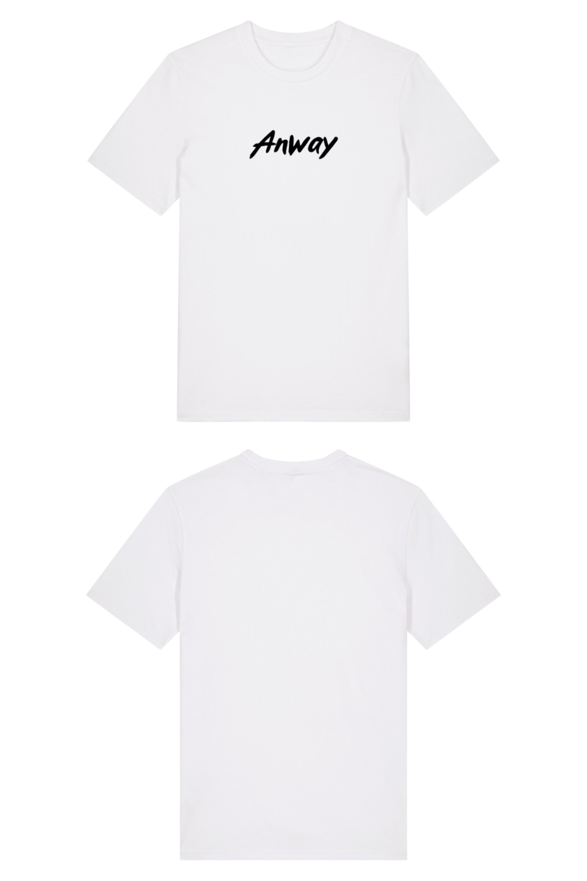 T-Shirt aus 100 % Bio-Baumwolle mit normaler Passform, erhältlich in verschiedenen Farben wie Blue Soul, Cotton Pink, Lavender, Aloe, Weiss und Schwarz. Individuell bedruckbar mit Wunschmotiv. Weiches, angenehm leichtes Material für hohen Tragekomfort. Ideal für einen zeitgemässen, entspannten Look. Mit schwarzem Anway-Logo in Pinsel-Schrift auf der Brust.
