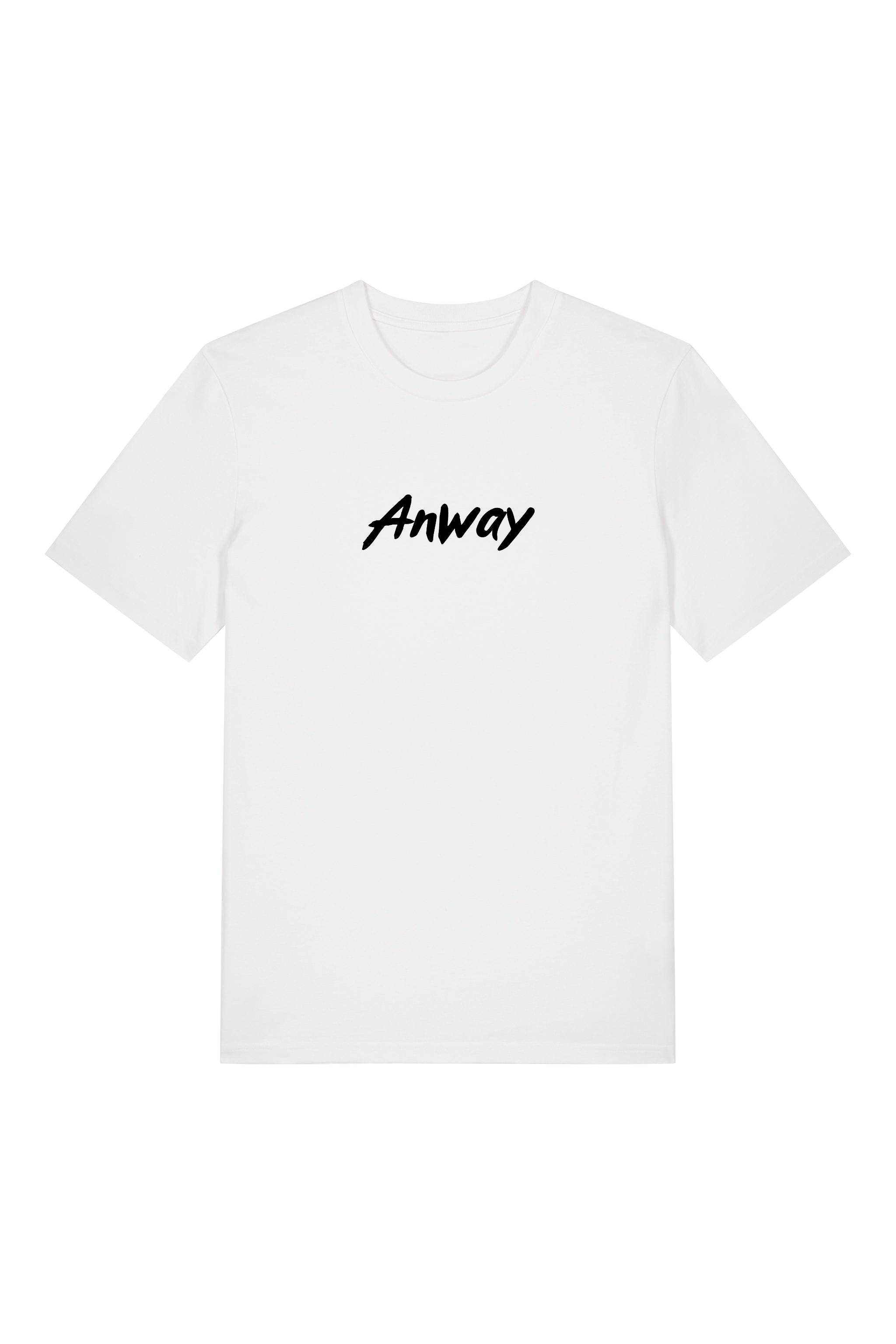 T-Shirt aus 100 % Bio-Baumwolle mit normaler Passform, erhältlich in verschiedenen Farben wie Blue Soul, Cotton Pink, Lavender, Aloe, Weiss und Schwarz. Individuell bedruckbar mit Wunschmotiv. Weiches, angenehm leichtes Material für hohen Tragekomfort. Ideal für einen zeitgemässen, entspannten Look. Mit schwarzem Anway-Logo in Pinsel-Schrift auf der Brust.