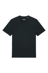 T-Shirt aus Bio-Baumwolle mit normaler Passform – in Schwarz (Black), Weiss (White), Aloegrün (Aloe), Rosa (Cotton Pink), Hellblau (Blue Soul) oder Lavendel (Lavender) erhältlich.