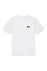 T-Shirt aus 100 % Bio-Baumwolle mit normaler Passform, erhältlich in verschiedenen Farben wie Blue Soul, Cotton Pink, Lavender, Aloe, Weiss und Schwarz. Individuell bedruckbar mit Wunschmotiv. Weiches, angenehm leichtes Material für hohen Tragekomfort. Ideal für einen zeitgemässen, entspannten Look. Mit kleinem Zelt-Motiv, Bäumen und Mond auf der Vorderseite und grossem „CAMPING GIRL“-Print auf dem Rücken. 