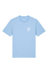 T-Shirt aus 100 % Bio-Baumwolle mit normaler Passform, erhältlich in verschiedenen Farben wie Blue Soul, Cotton Pink, Lavender, Aloe, Weiss und Schwarz. Individuell bedruckbar mit Wunschmotiv. Weiches, angenehm leichtes Material für hohen Tragekomfort. Ideal für einen zeitgemässen, entspannten Look. Mit kleinem weissen Druck eines fröhlichen Hundes auf der linken Brust.