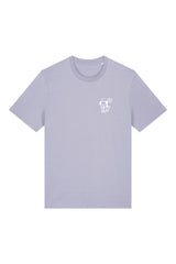 T-Shirt aus 100 % Bio-Baumwolle mit normaler Passform, erhältlich in verschiedenen Farben wie Blue Soul, Cotton Pink, Lavender, Aloe, Weiss und Schwarz. Individuell bedruckbar mit Wunschmotiv. Weiches, angenehm leichtes Material für hohen Tragekomfort. Ideal für einen zeitgemässen, entspannten Look. Mit kleinem weissen Druck eines fröhlichen Hundes auf der linken Brust.