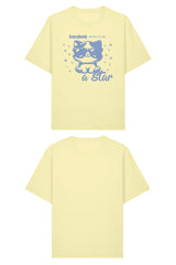BUILD YOUR OWN T-SHIRT (RELAXED FIT) | EVERYBODY BORN TO BE A STAR | LEMON SORBET