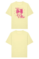 BUILD YOUR OWN T-SHIRT (RELAXED FIT) | EVERYBODY BORN TO BE A STAR | LEMON SORBET