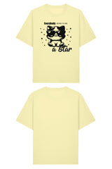 BUILD YOUR OWN T-SHIRT (RELAXED FIT) | EVERYBODY BORN TO BE A STAR | LEMON SORBET