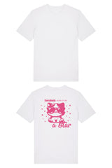 BUILD YOUR OWN T-SHIRT (NORMAL) | EVERYBODY BORN TO BE A STAR | WHITE