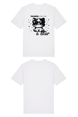 BUILD YOUR OWN T-SHIRT (NORMAL) | EVERYBODY BORN TO BE A STAR | WHITE