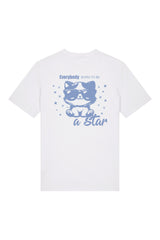 BUILD YOUR OWN T-SHIRT (NORMAL) | EVERYBODY BORN TO BE A STAR | WHITE