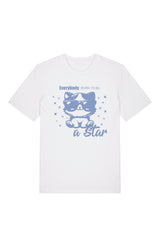 BUILD YOUR OWN T-SHIRT (NORMAL) | EVERYBODY BORN TO BE A STAR | WHITE