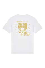 BUILD YOUR OWN T-SHIRT (NORMAL) | EVERYBODY BORN TO BE A STAR | WHITE