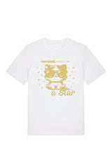 BUILD YOUR OWN T-SHIRT (NORMAL) | EVERYBODY BORN TO BE A STAR | WHITE