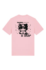 BUILD YOUR OWN T-SHIRT (NORMAL) | EVERYBODY BORN TO BE A STAR | COTTON PINK