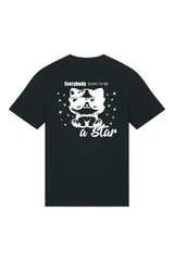 BUILD YOUR OWN T-SHIRT (NORMAL) |  EVERYBODY BORN TO BE A STAR | BLACK