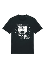 BUILD YOUR OWN T-SHIRT (NORMAL) |  EVERYBODY BORN TO BE A STAR | BLACK