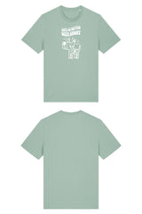 T-Shirt aus 100 % Bio-Baumwolle mit normaler Passform, erhältlich in verschiedenen Farben wie Blue Soul, Cotton Pink, Lavender, Aloe, Weiss und Schwarz. Individuell bedruckbar mit Wunschmotiv. Weiches, angenehm leichtes Material für hohen Tragekomfort. Ideal für einen zeitgemässen, entspannten Look. Handgezeichnetes Hundemotiv und Schriftzug „LIFE IS BETTER WITH ANWAY“ auf der Vorderseite.